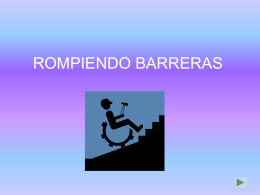 ROMPIENDO BARRERAS