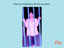 Rosa fue condenada a 20 años de prisión.