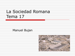 La Sociedad Romana II