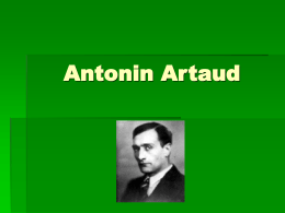 Antonin Artaud 2005