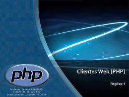 DW3 - Clientes Web