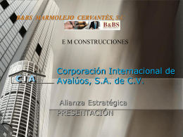 Corporación Internacional de Avalúos, S.A. de CV.