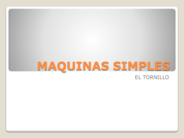 EL TORNILLO - MAQUINASSIMPLES13