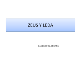 ZEUS Y LEDA - Grado de Historia del Arte UNED