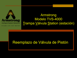 The Armstrong TVS-4000 Trap Valve Station