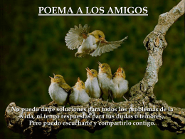 Borges (Poema a los amigos)