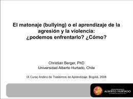 Presentación de PowerPoint - Universidad Alberto Hurtado