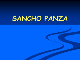 Personalidad de Sancho Panza
