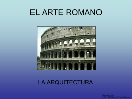 La arquitectura romana - Historia