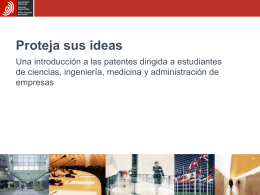 Proteja sus ideas - Oficina Española de Patentes y Marcas