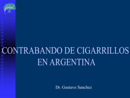 El contrabando en Argentina: Dr. Raúl Pitarque