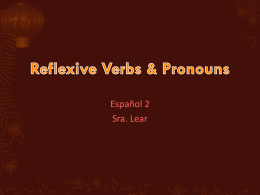2.1 Reflexive verbs 102814