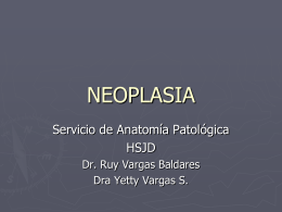Neoplasias I