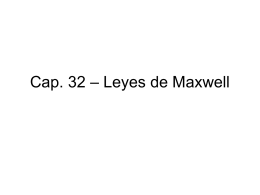 Cap. 32 – Leyes de Maxwell