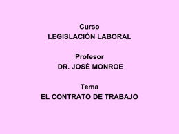 CONTRATO DE TRABAJO (diapositivas)