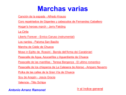 marchas varias