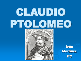 CLAUDIO PTOLOMEO - el blog de mate de aida