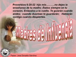 Madres de influencia - Iglesia Del Nazareno La Roca