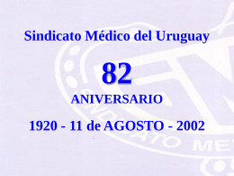 Ejercicio Profesional - Sindicato Médico del Uruguay