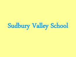Sudbury Valley School (Álvaro Saíz)