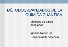 Clusters - Aula Virtual - Universitat de València
