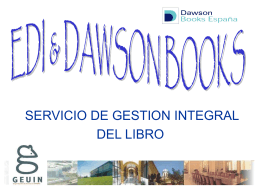 dawson books españa - Biblioteca de la Universidad de Cádiz