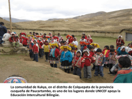 Fotoreportaje: Educación Intercultural Bilingüe