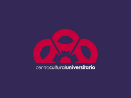 Presentación Centro Cultural Universitario