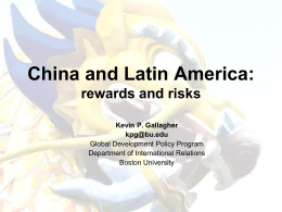 China and the Future of Latin American Industrialization