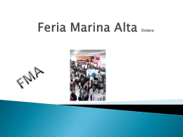 Feria Marina Alta Ondara JUANVI LUIS JAVIER