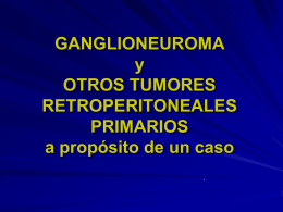 tumores retroperitoneales - Sociedad Vasca de Urología