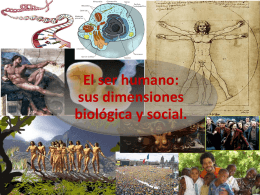 La dimensión social del ser humano
