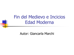 Edad Moderna - Culturaitaliana2012-1