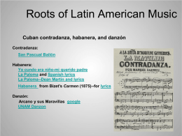 Roots of Latin American Music - Cal State LA
