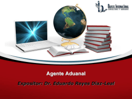 Agente Aduanal (CI) - Comercio Internacional