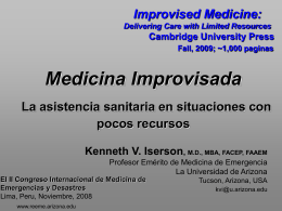 Medicina Improvisada - Recursos Educacionales en Español para