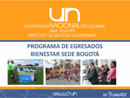 Link de la presentación - Sede Bogotá UN
