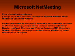 Microsoft NetMeeting - EPET Nro. 3