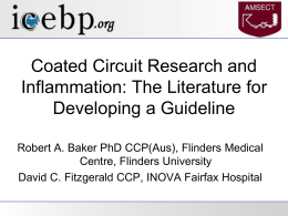 Coated Circuit Research and Inflammation: The Literature for