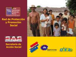 Red de Protección y Promoción Social para familias en extrema
