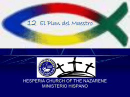 12 - El Plan del Maestro - Hesperia Church of the Nazarene