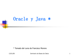 Oracle y Java