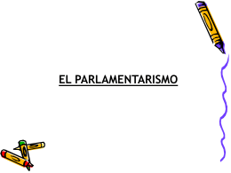 Qué es el Parlamentarismo?