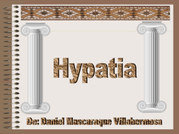 Trabajo de Hypatia