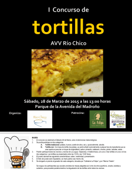 concurso de tortilla de patatas Rio Chic[...]