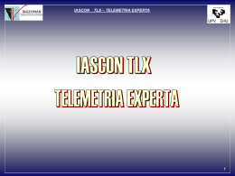 IASCON. TLX – Telemetría experta (Presentación) ( ppt , 385.50 KB )