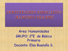 INSTITUCION EDUCATIVA RANCHO GRANDE