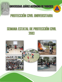 Semana Estatal de Protección Civil 2013