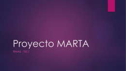 Proyecto MARTA PPP