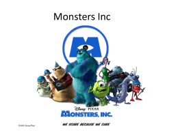 Monsters Inc - Biloxi Public Schools